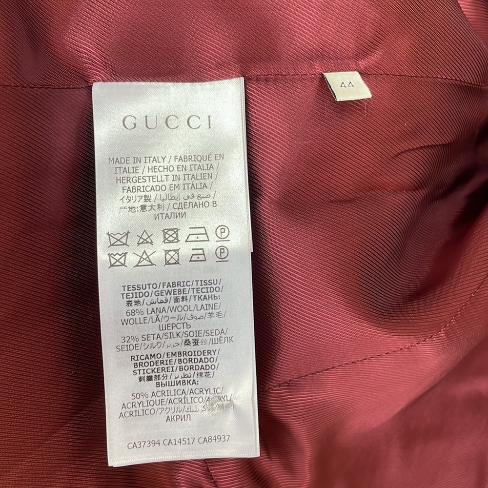🛑SOLD🛑 GUCCI monogram blazer/jacket Size 44 IT - Picture 5 of 12